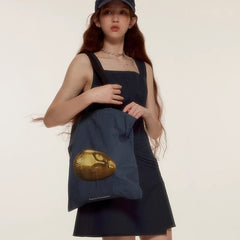 Asymmetric layering Navy sleeveless suit dress - MEIMMEIM(メイムメイム)