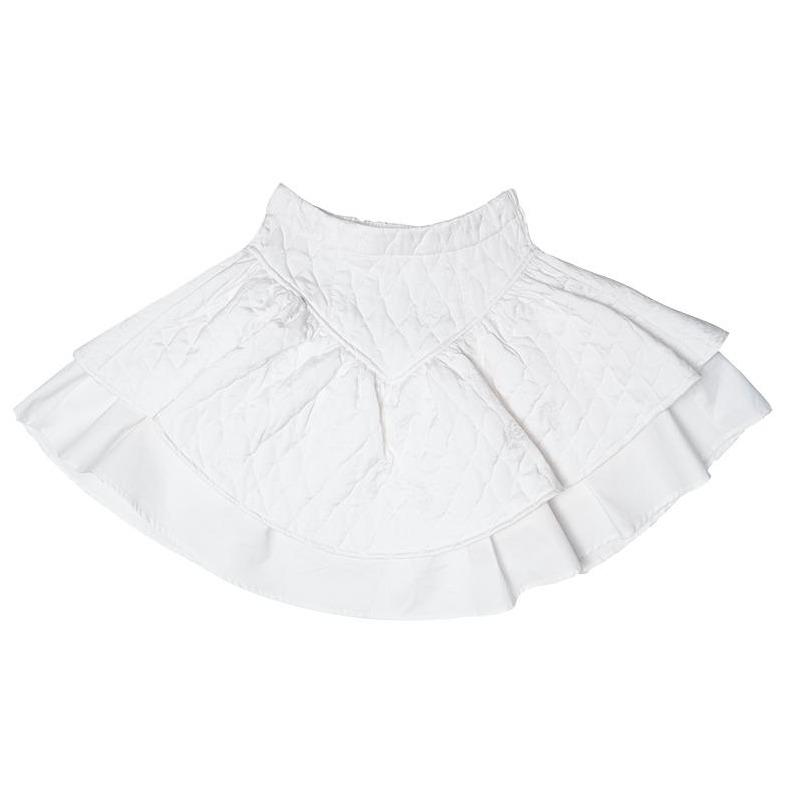 daytoday daily cute puffy elastic short skirt - MEIMMEIM(メイムメイム)