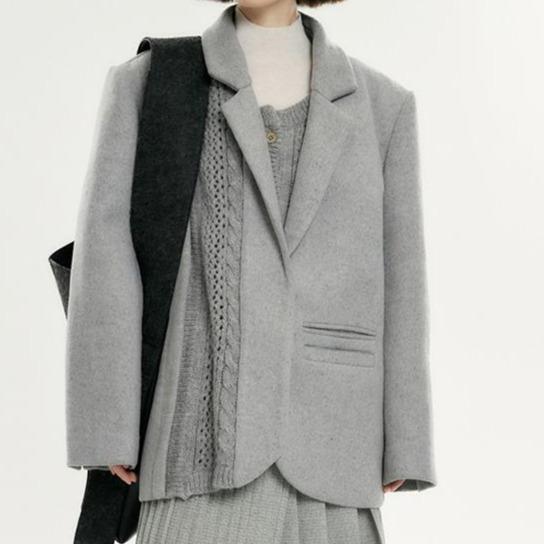 FUSSED21AW sweater suit jacket - MEIMMEIM(メイムメイム)