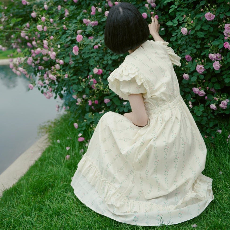 However, the wind rose girl dress - MEIMMEIM(メイムメイム)