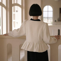 However, versatile short woolen coat - MEIMMEIM(メイムメイム)