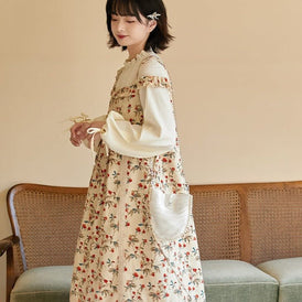 Little Onion long-sleeved midi skirt - MEIMMEIM(メイムメイム)