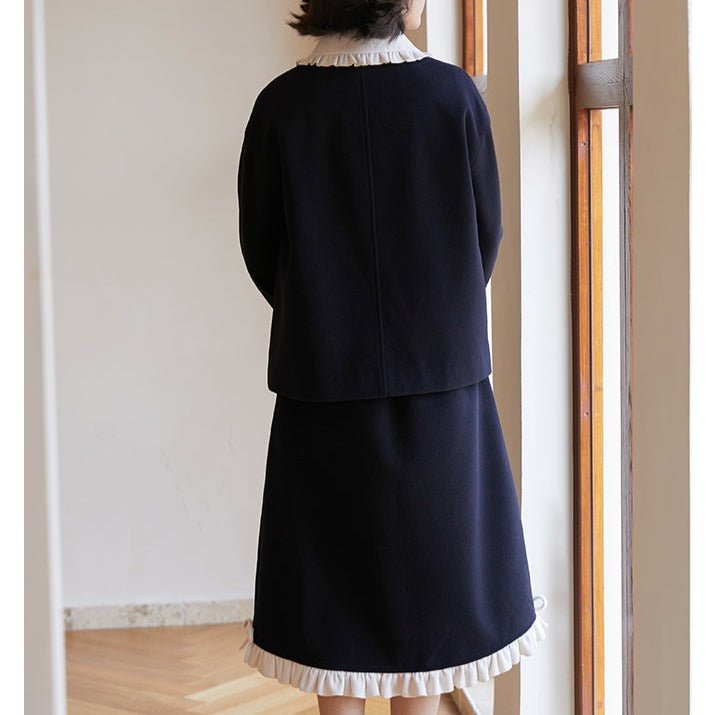 Small onion color skirt two-piece set - MEIMMEIM(メイムメイム)
